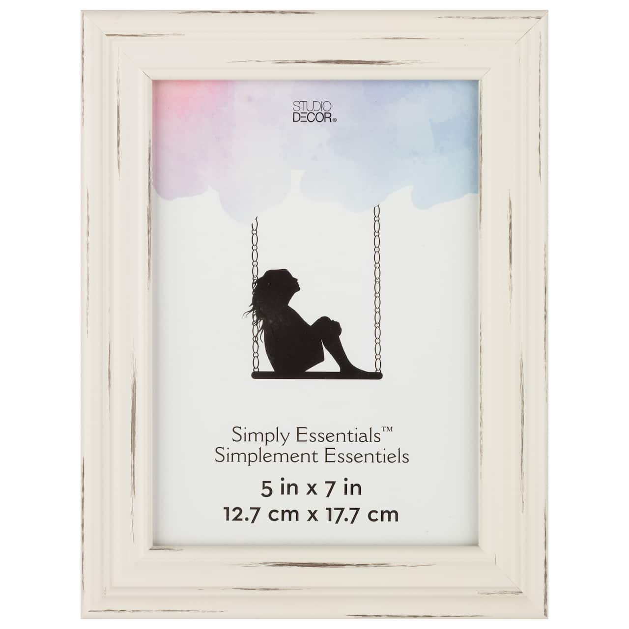 12 Pack: Distressed White Frame, Simply Essentials™ by Studio Décor®